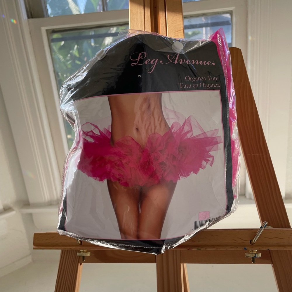 Leg Avenue Hot Pink Fuchsia Organza Tutu